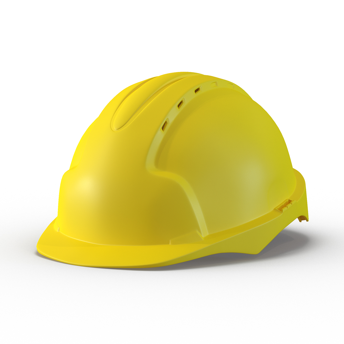 3D model Safety Helmet Yellow