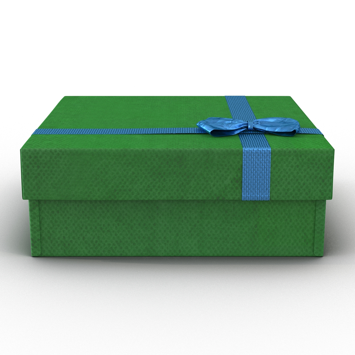 3D model Giftbox 4 Green