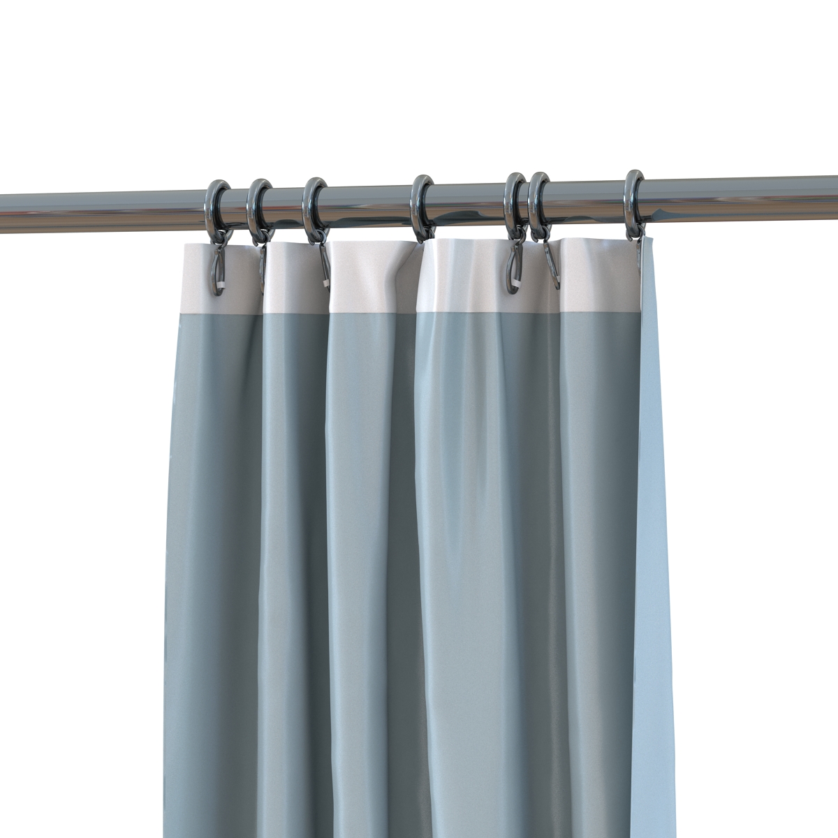 Curtain 5 Blue 3D model