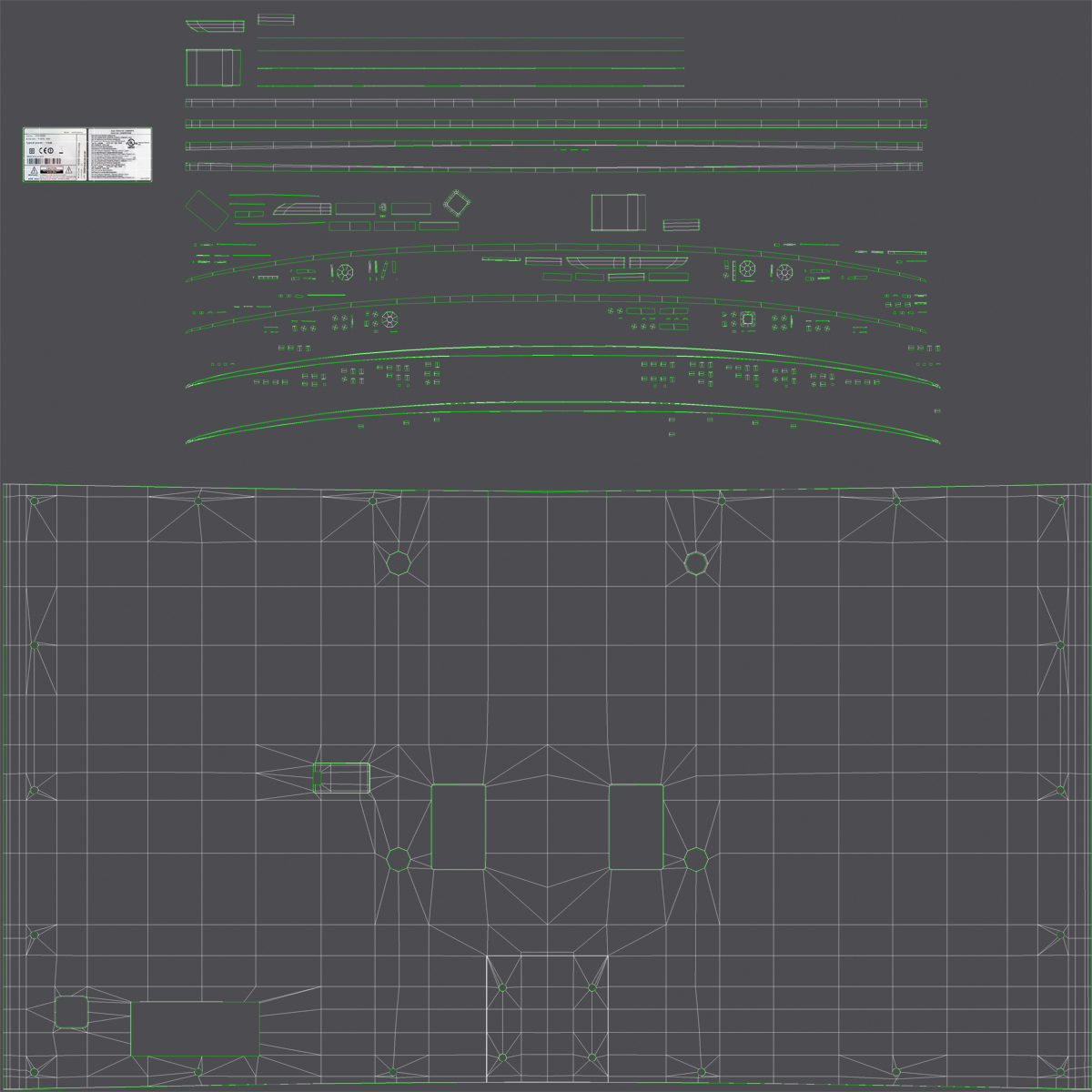 Generic Curved TV 3D