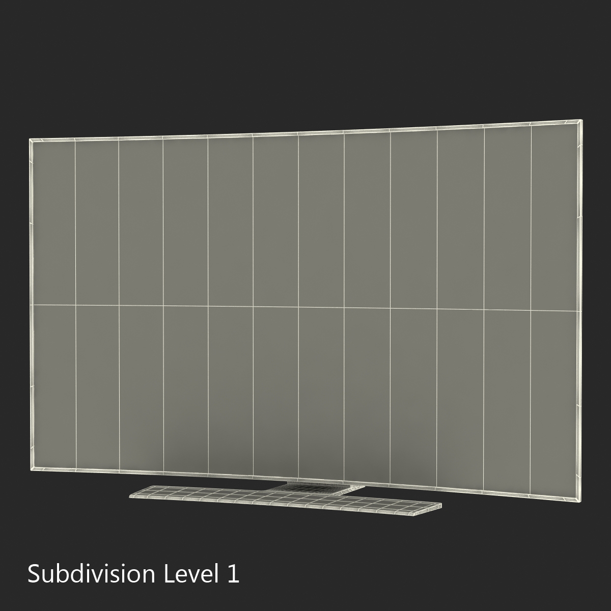 Generic Curved TV 2 3D model