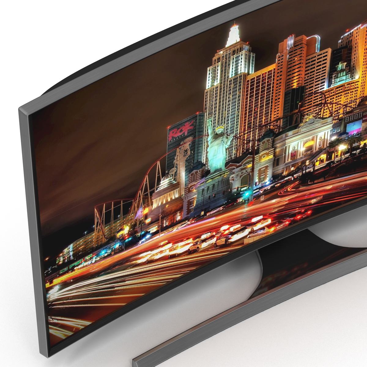 Generic Curved TV 3 3D model