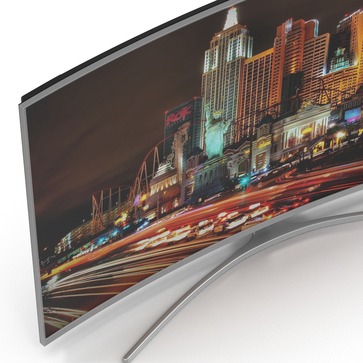 Generic Curved TV 4 3D model