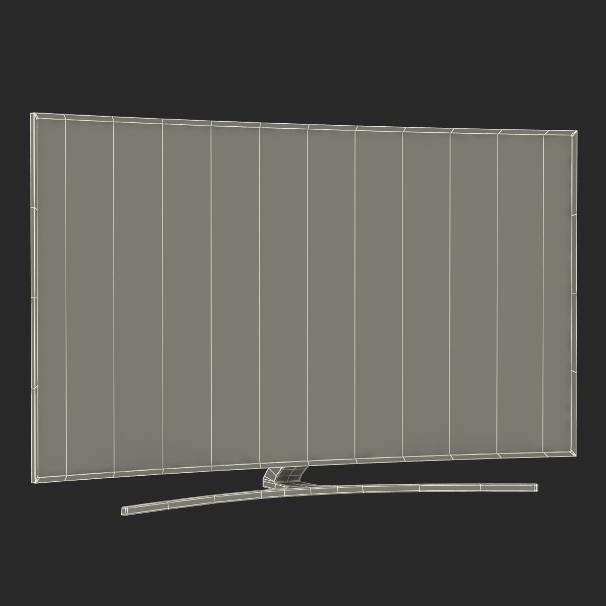 Generic Curved TV 4 3D model