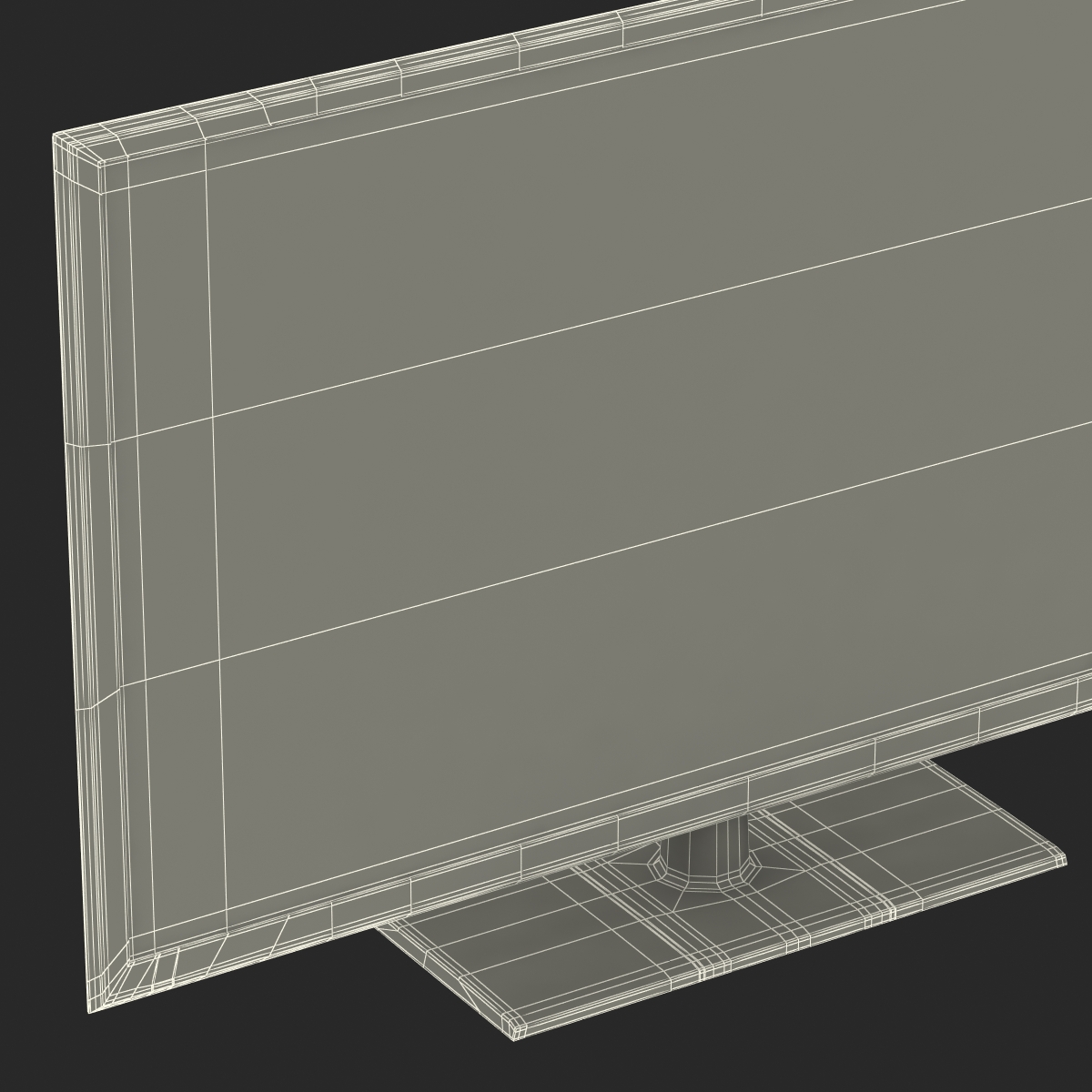 Generic Plasma TV 3 3D model