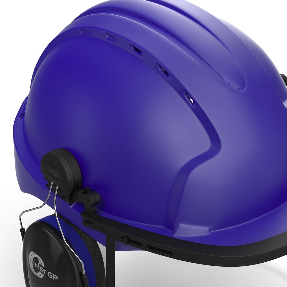 3D model Safety Helmet 2 Blue