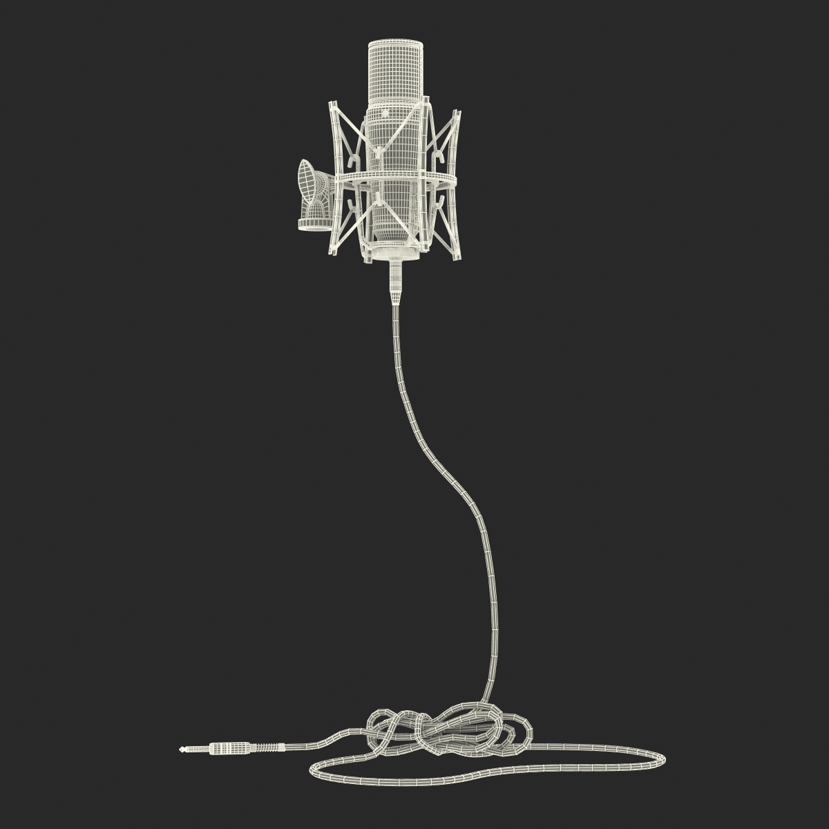 Studio Microphone Rode 2 3D model