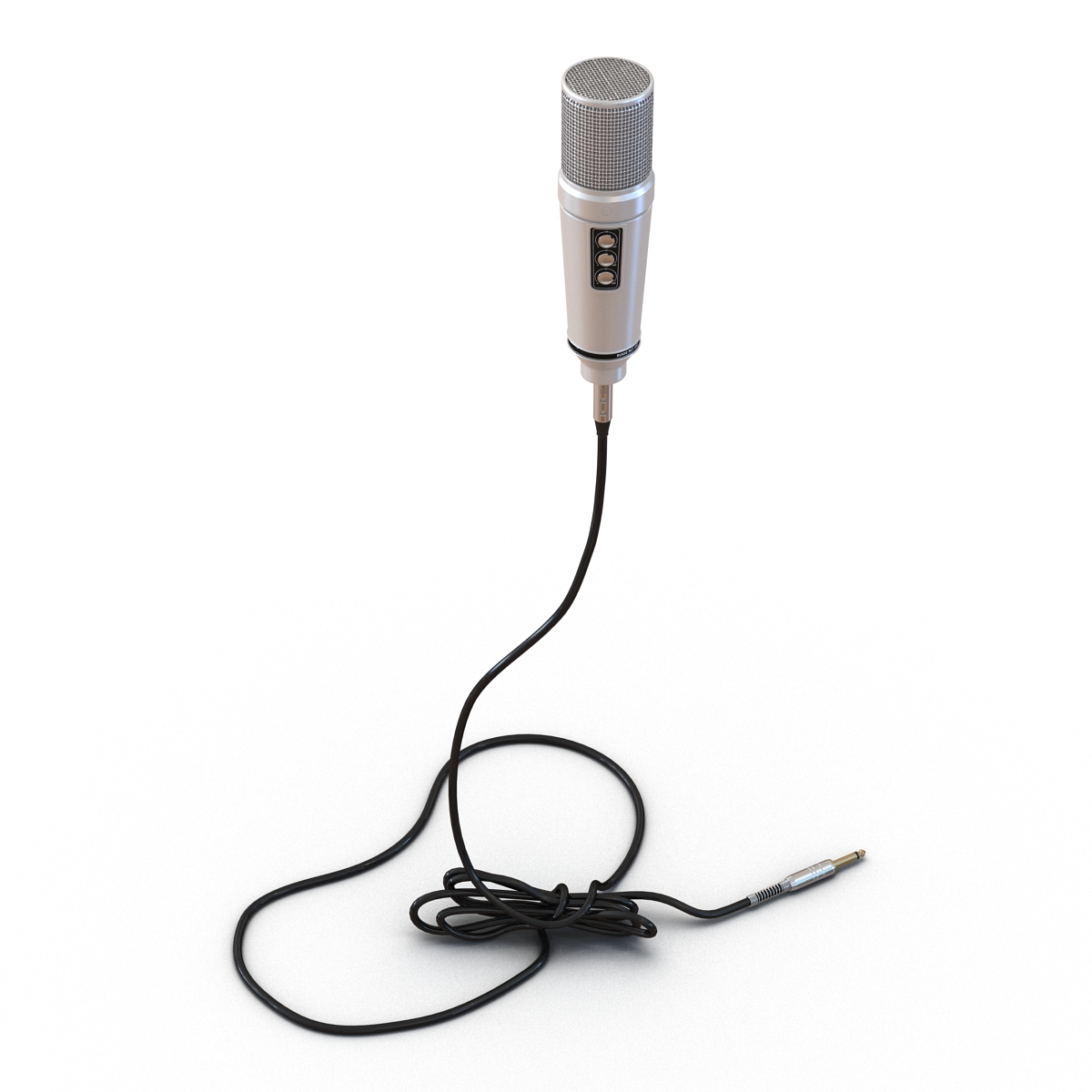 Studio Microphone Rode 3 3D model