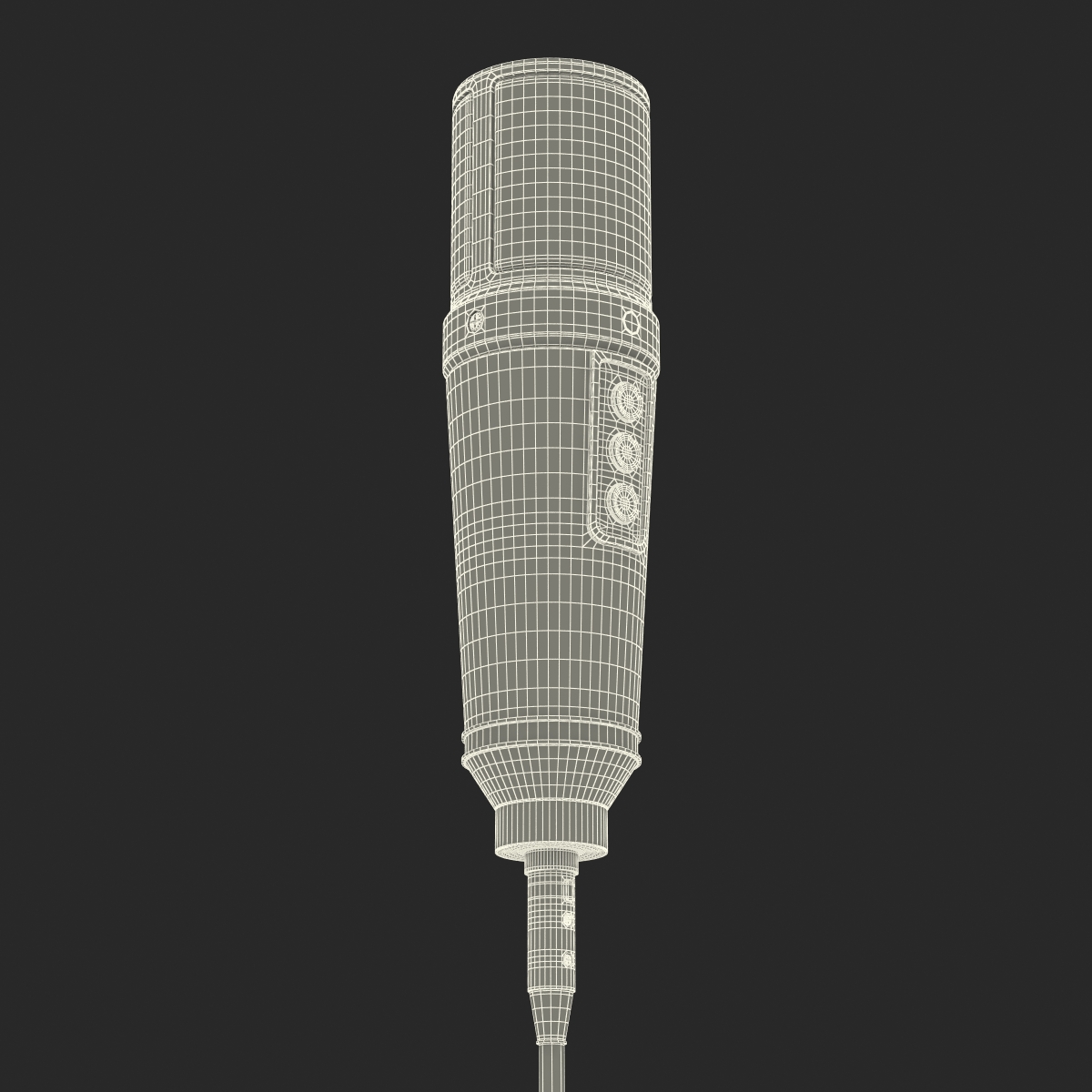 Studio Microphone Rode 3 3D model