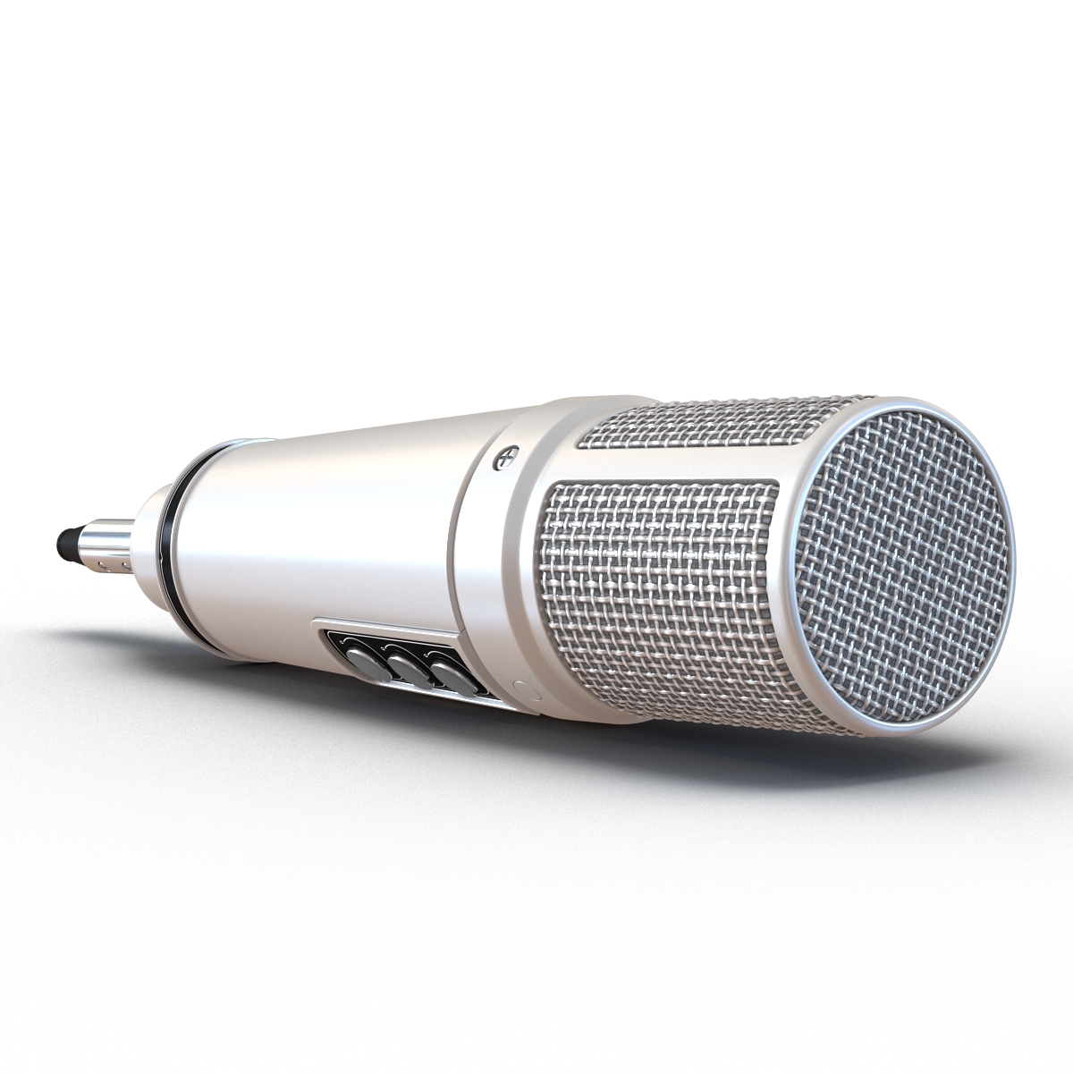 Studio Microphone Rode 4 3D model