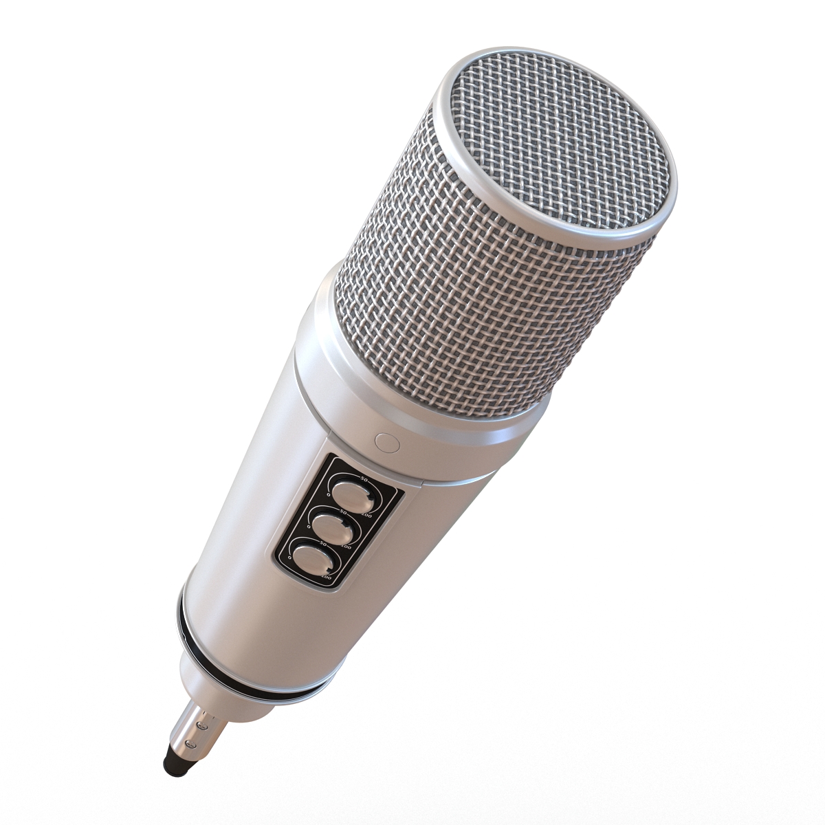 Studio Microphone 4 3D model