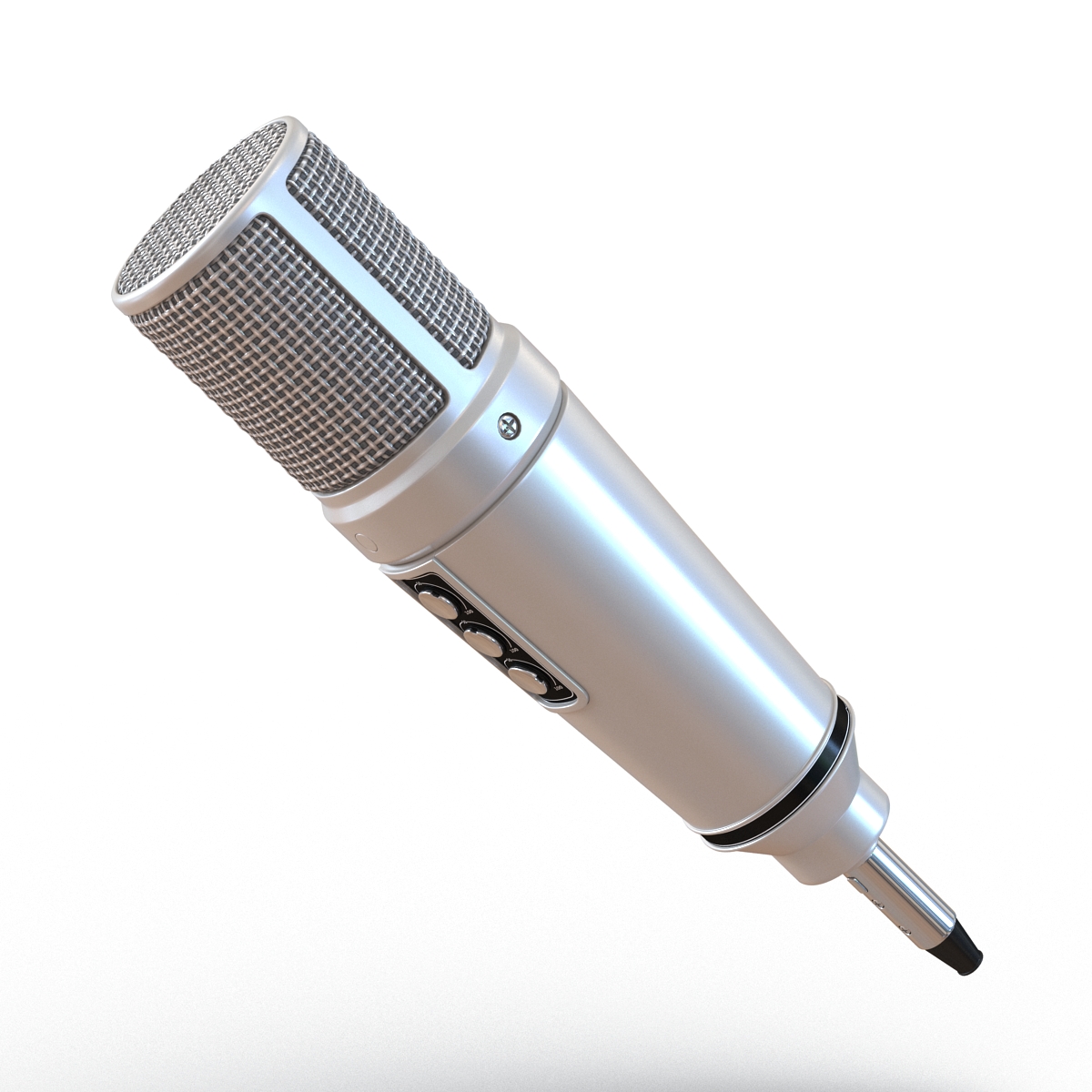 Studio Microphone 4 3D model