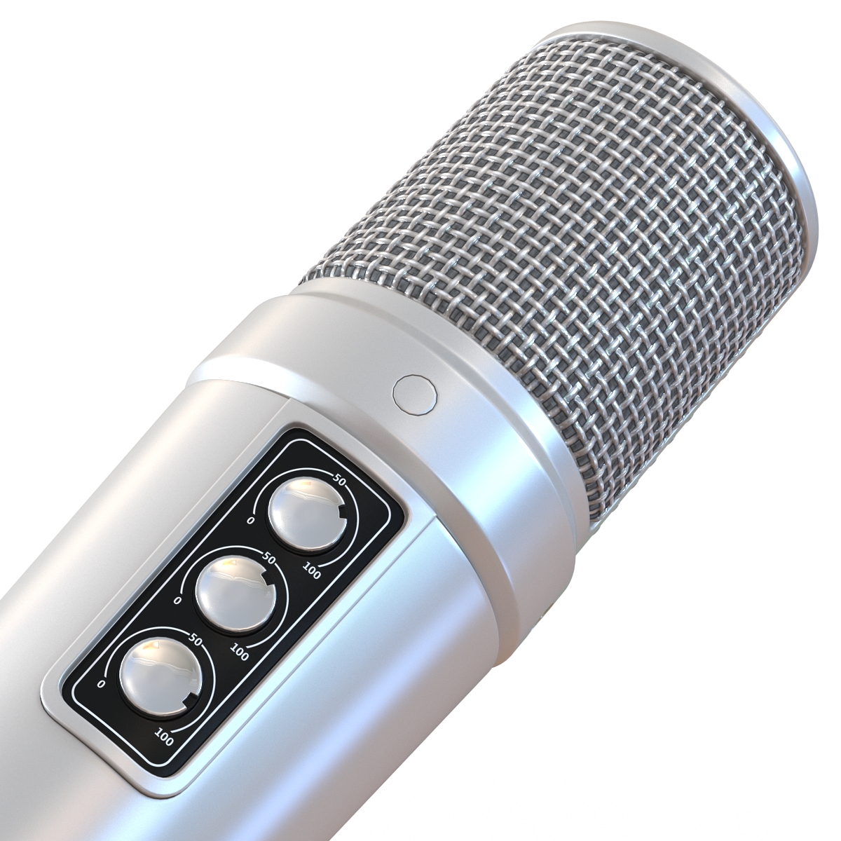 Studio Microphone 4 3D model