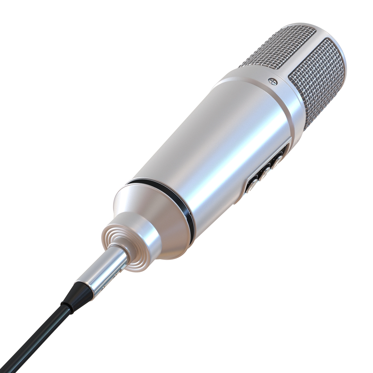 Studio Microphone 3 3D model