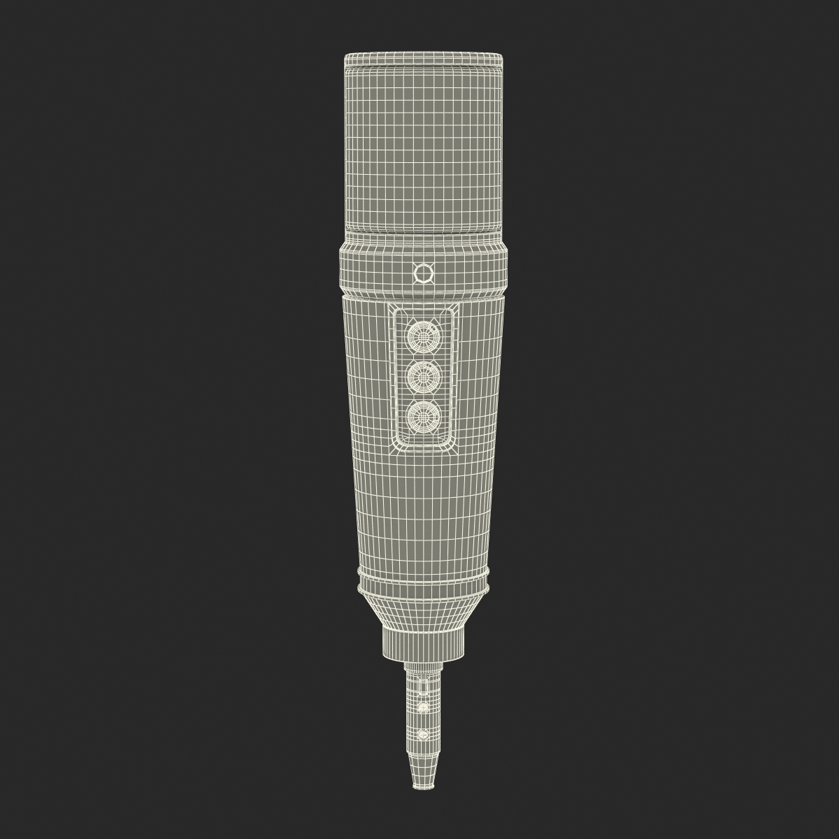 Studio Microphone 4 3D model