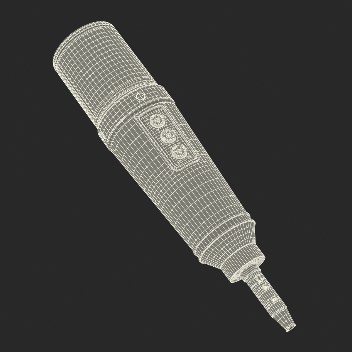 Studio Microphone 4 3D model