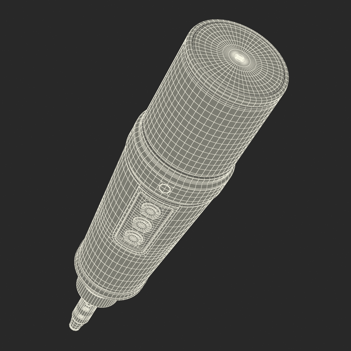 Studio Microphone 4 3D model