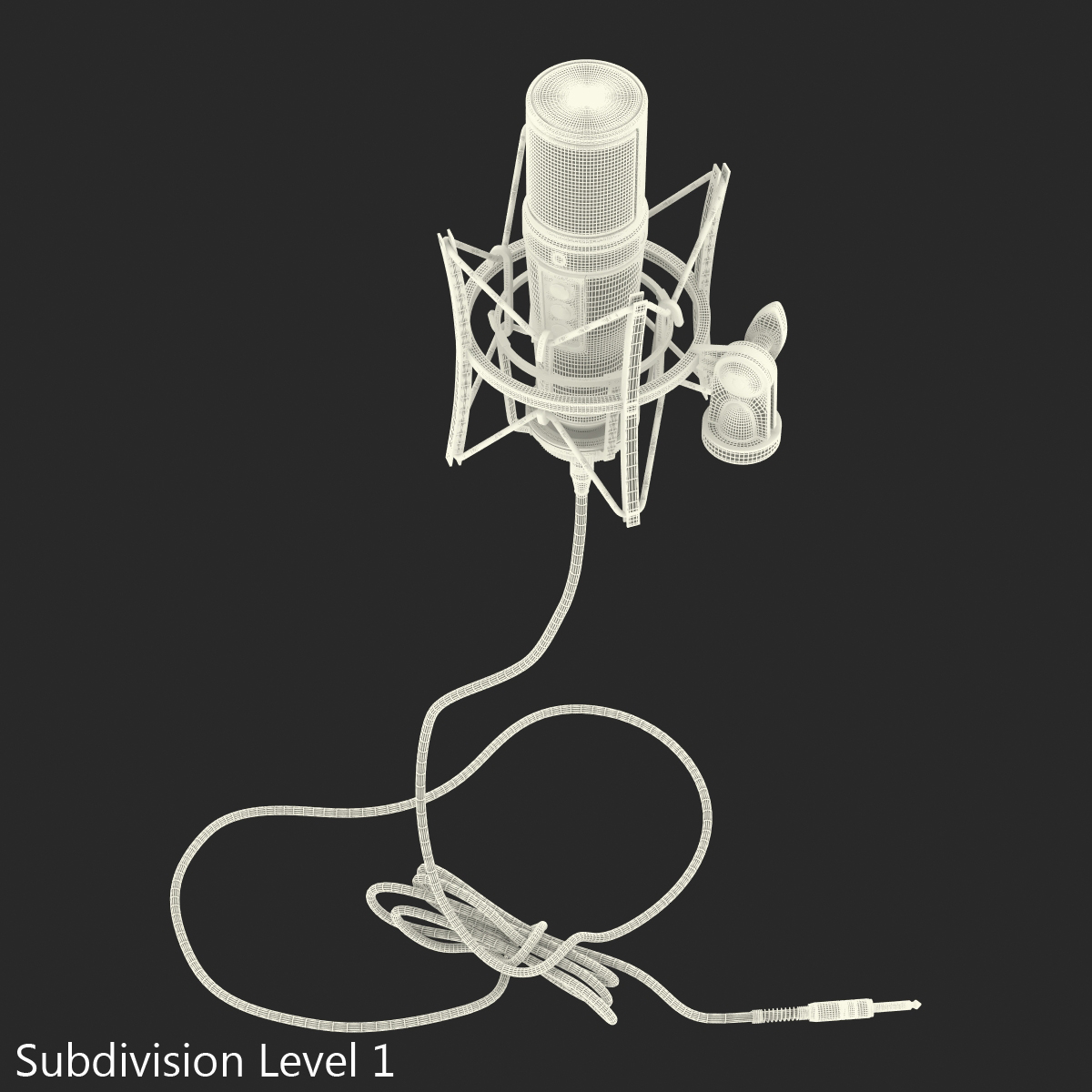 Studio Microphone 2 3D model