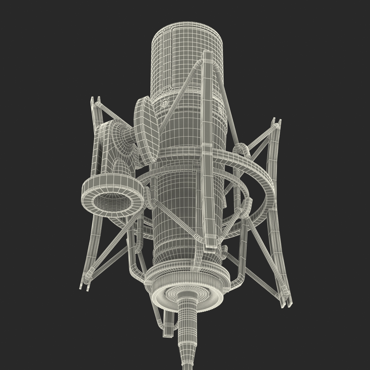 Studio Microphone 2 3D model