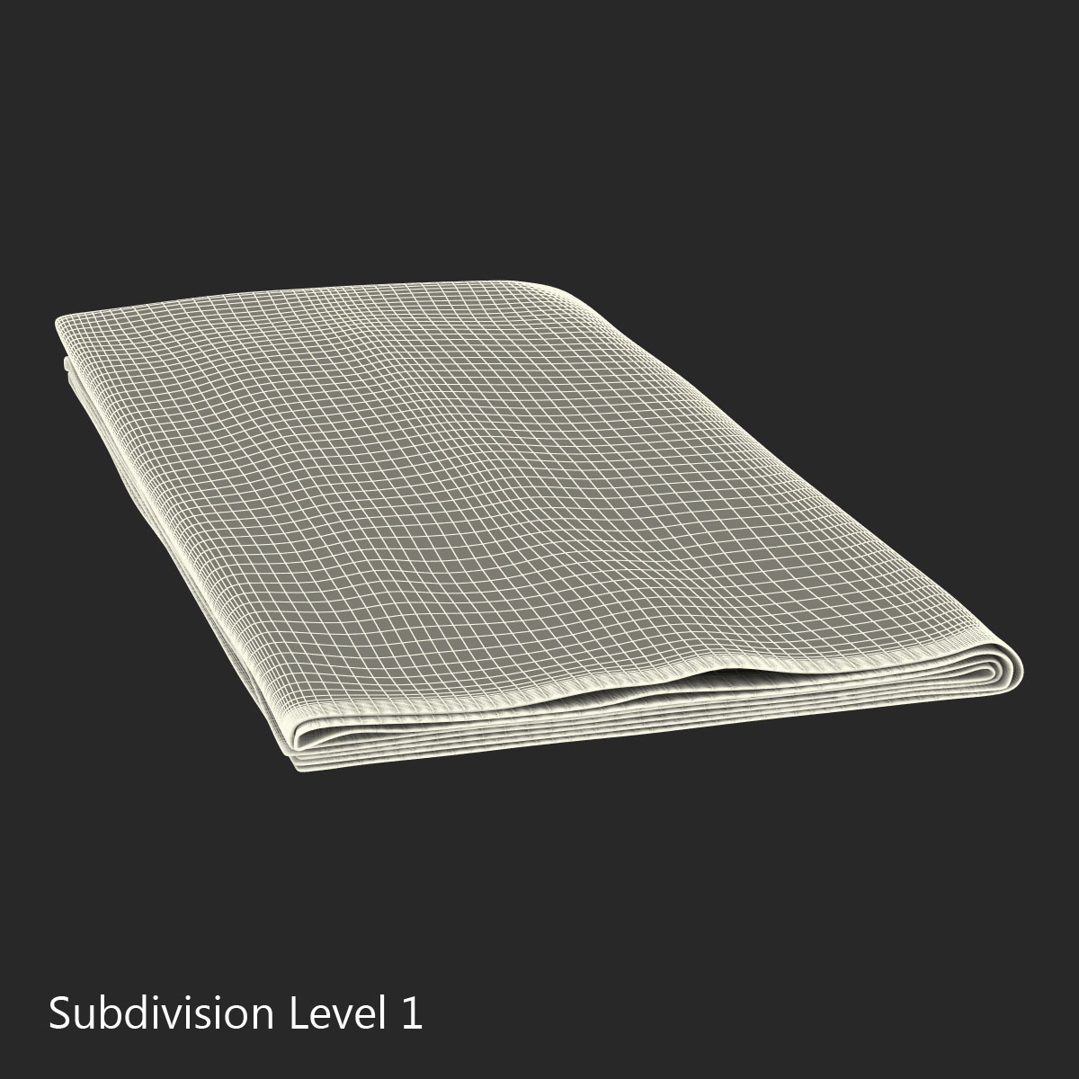 3D model Napkin 2