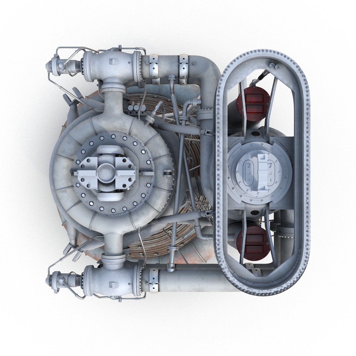 Rocket Engine F-1 3D