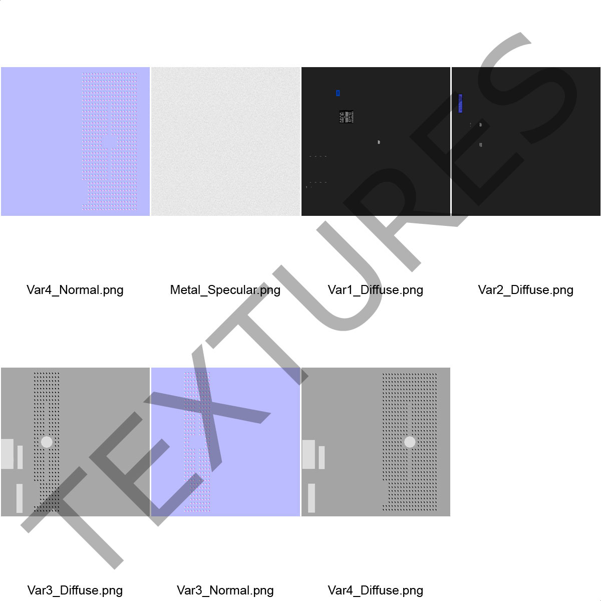 3D Generic Servers in Rack model