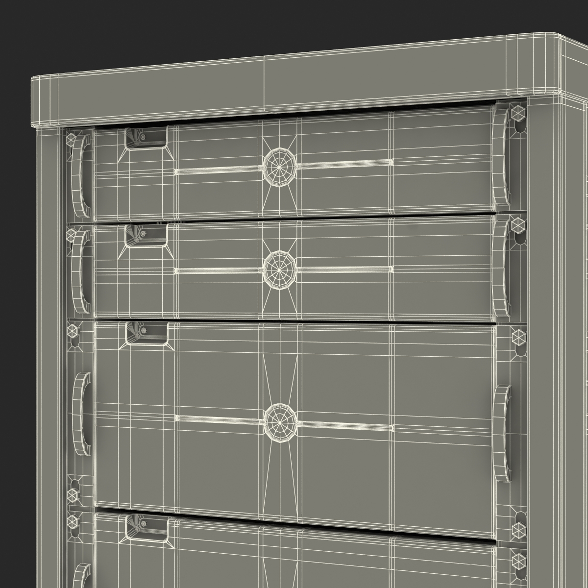 3D model Dell Servers in Rack