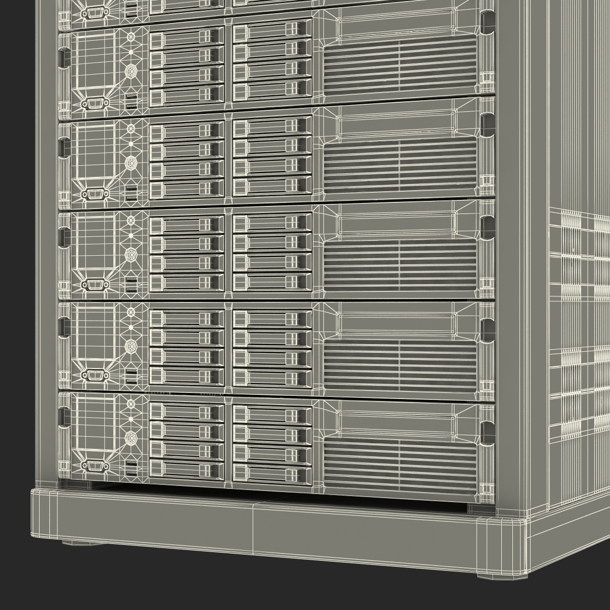 Servers in Rack 2 3D