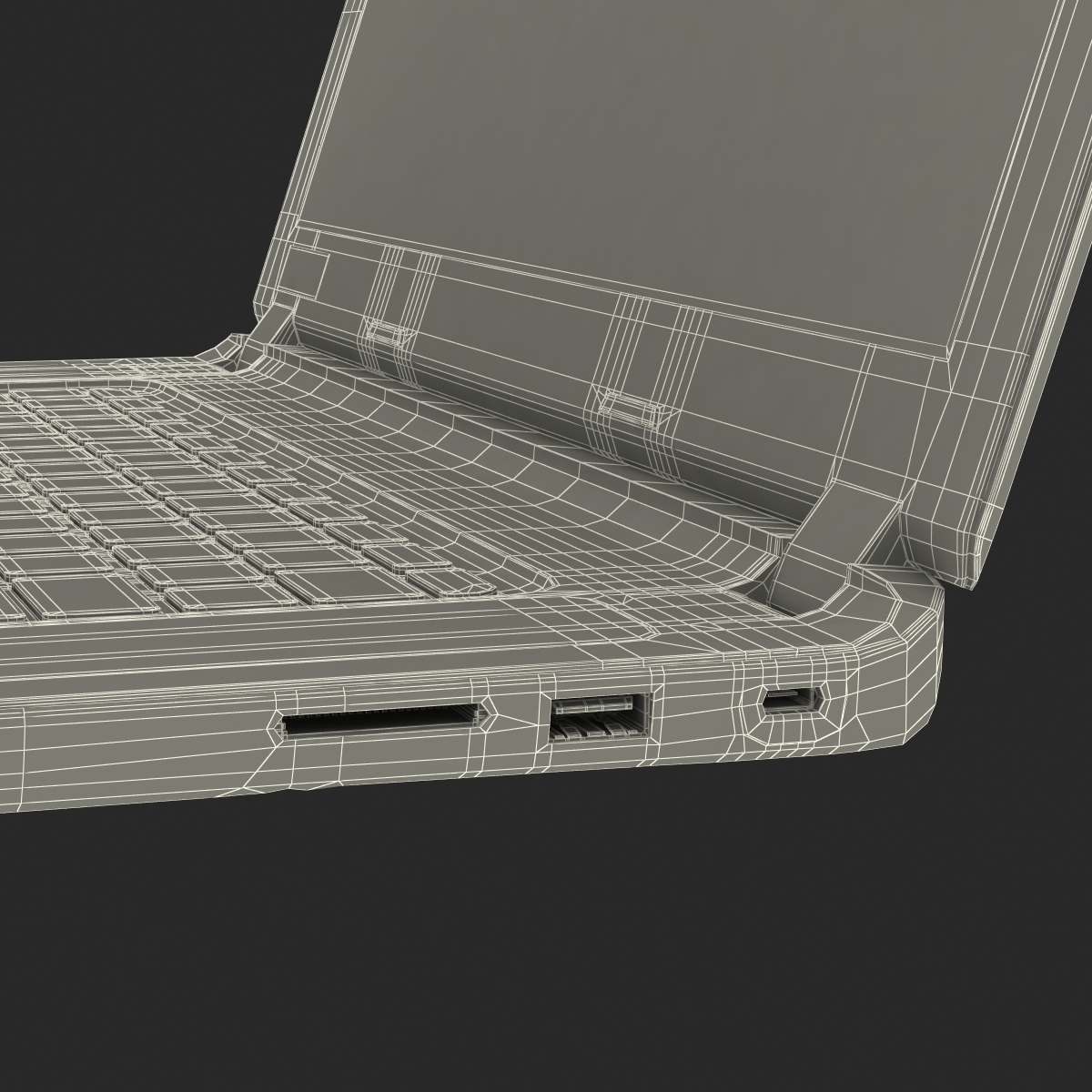 Generic Laptop 3D model