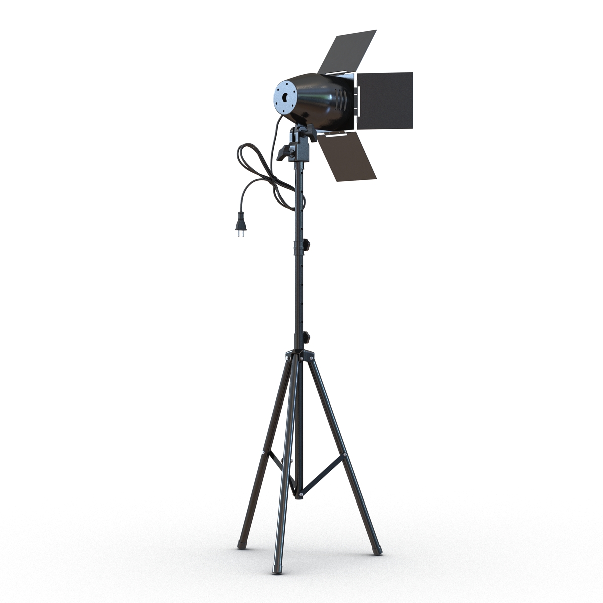 Barn Door Studio Light 3D