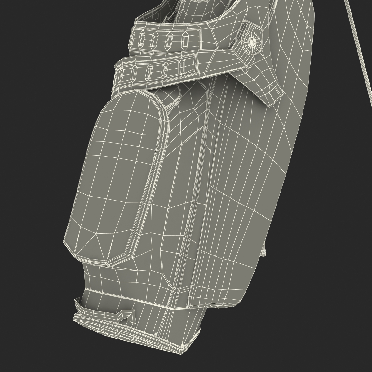 3D Golf Bag 4 Generic model