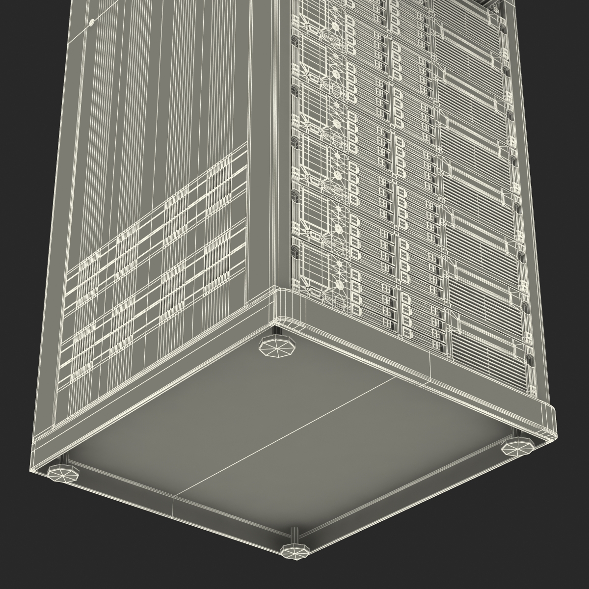 Servers in Rack 3 3D