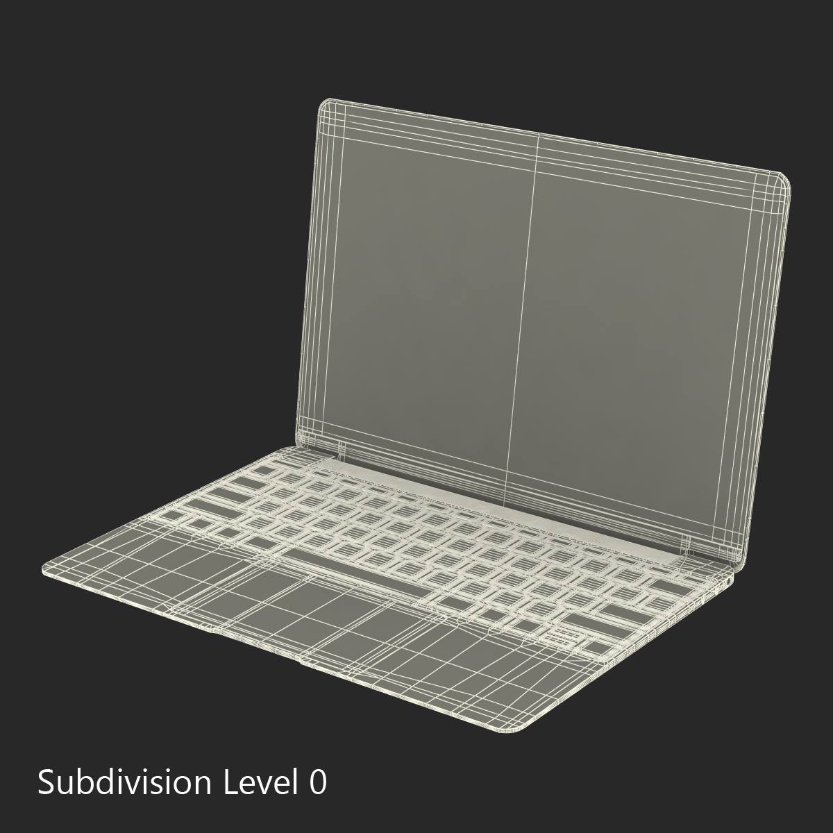 3D Generic Laptop 2