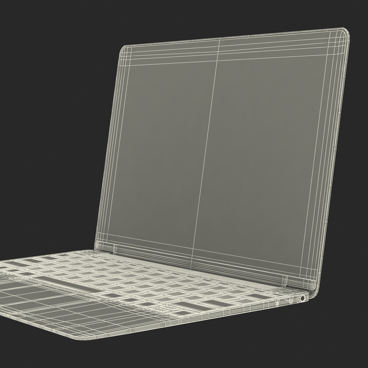 3D Generic Laptop 2