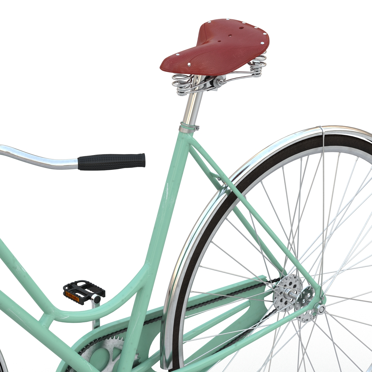 3D model City Bike Green