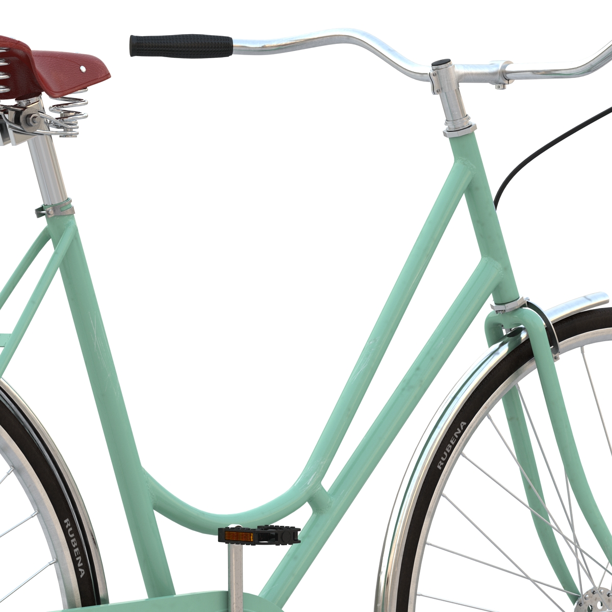 3D model City Bike Green