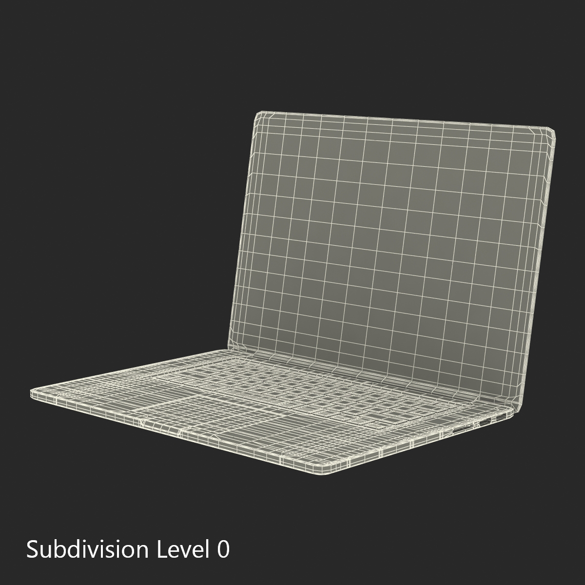 3D Generic Laptop 8