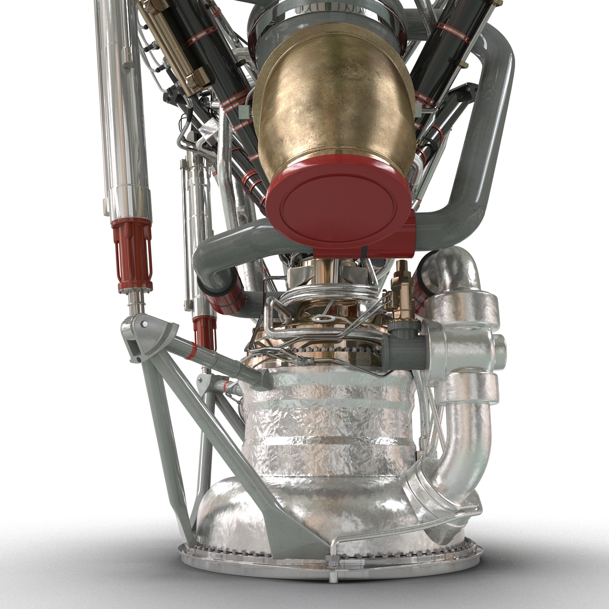 RS-68 Rocket Engine 3D model