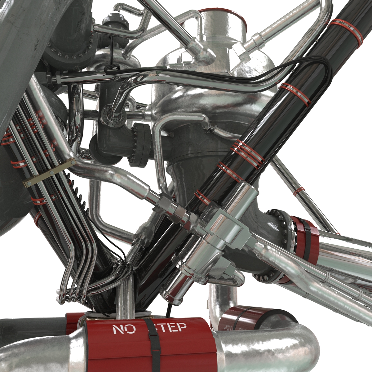 RS-68 Rocket Engine 3D model