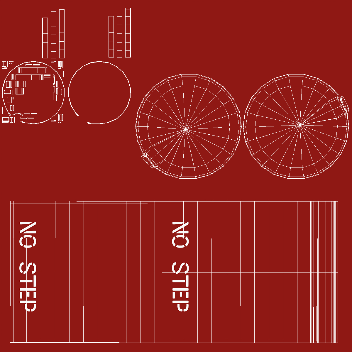 RS-68 Rocket Engine 3D model