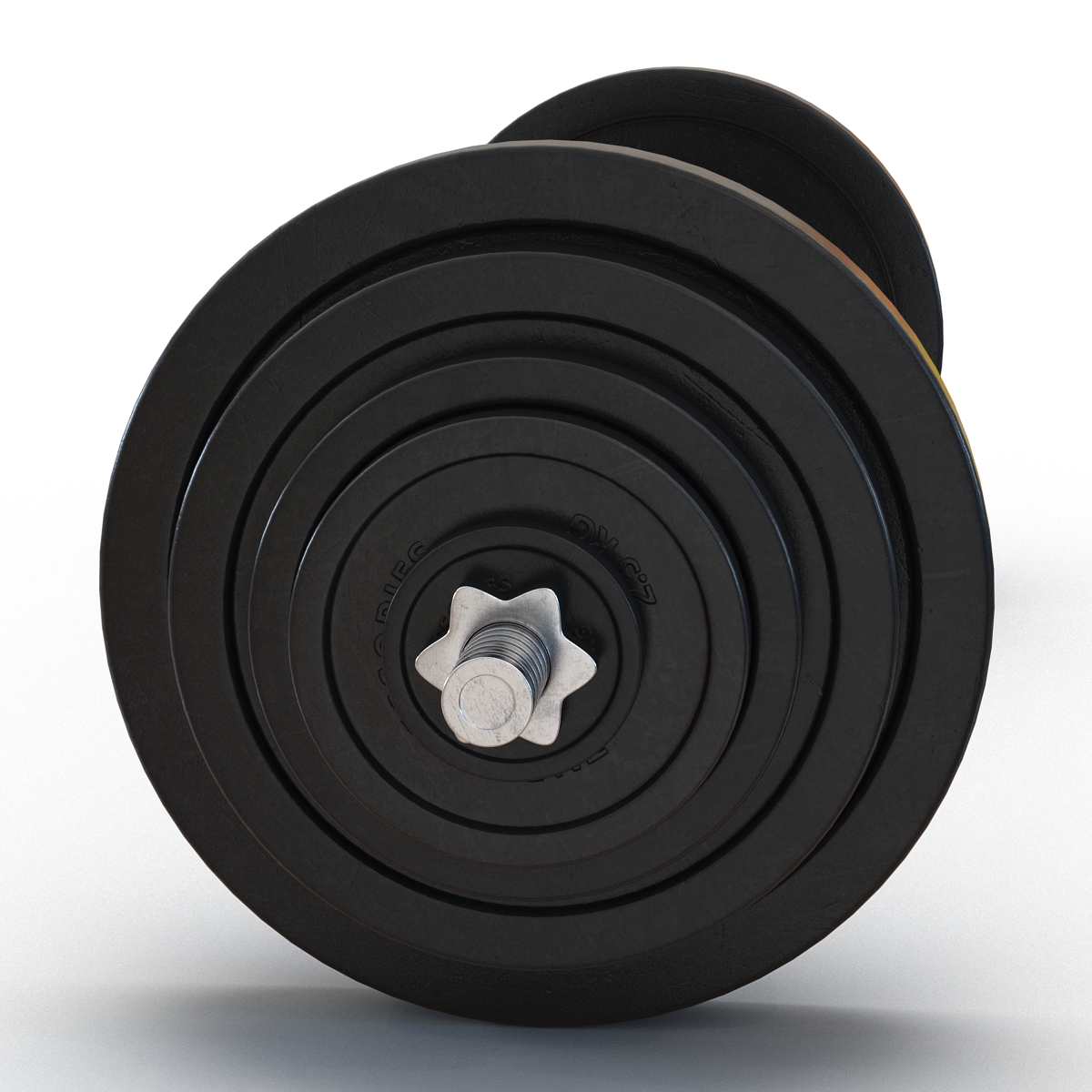 Barbell 2 3D model