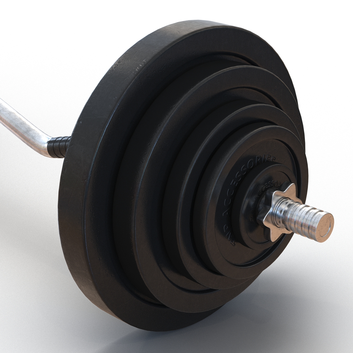 Barbell 2 3D model