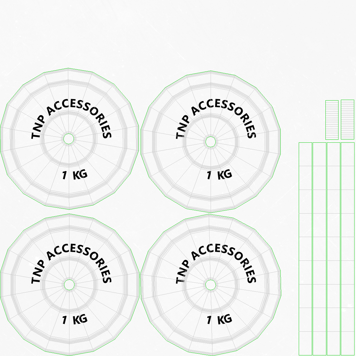 Barbell 2 3D model