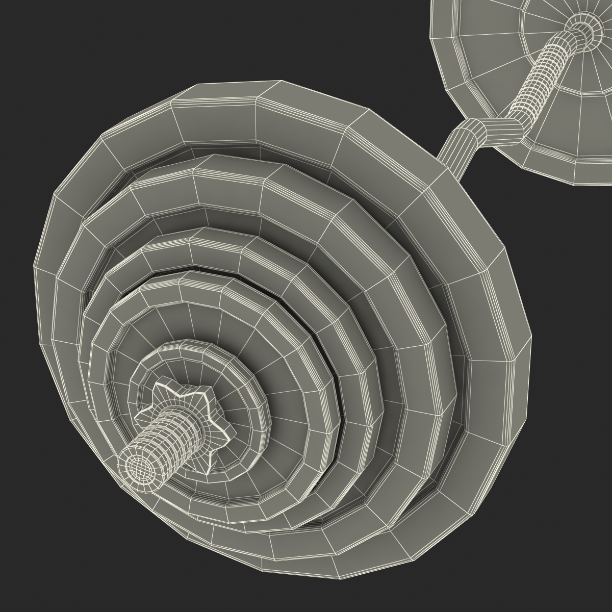 Barbell 2 3D model