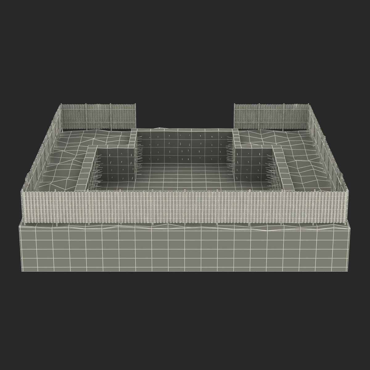 3D Construction Pit 2 model