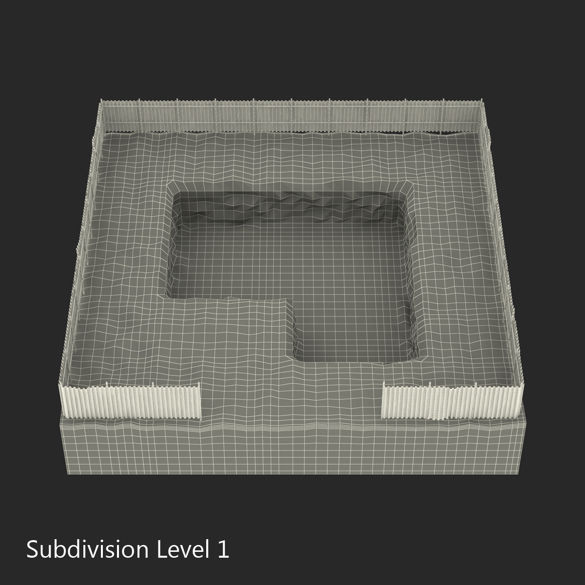 3D Construction Pit 4 model