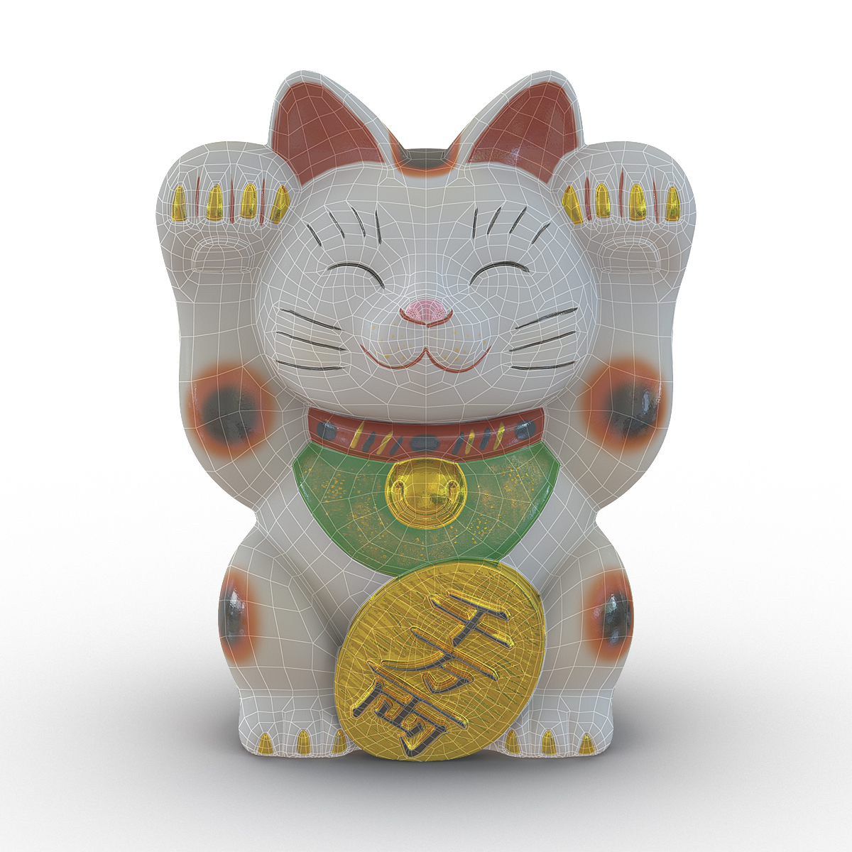 3D Maneki Neko