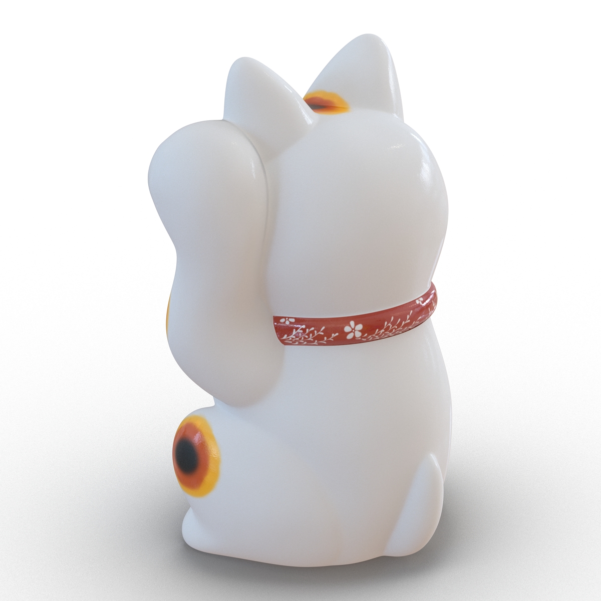 3D Maneki Neko 2 model