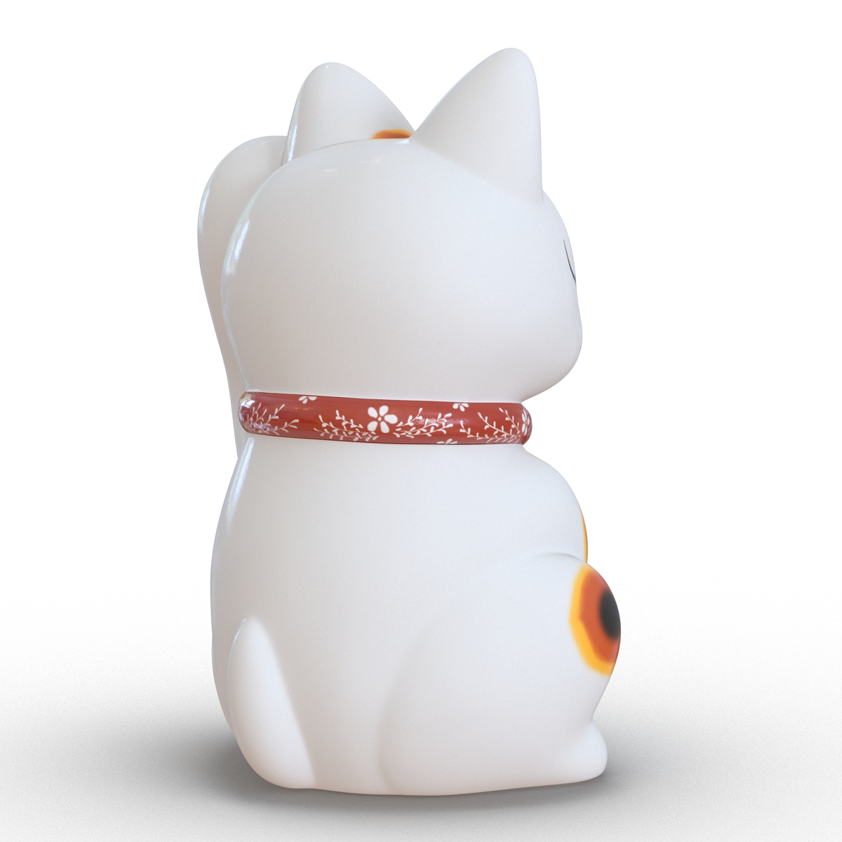 3D Maneki Neko 2 model