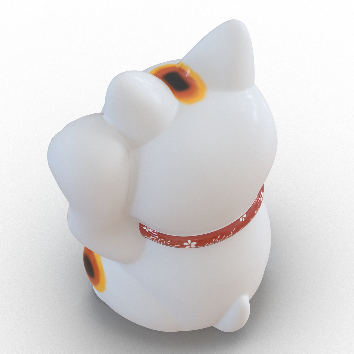 3D Maneki Neko 2 model